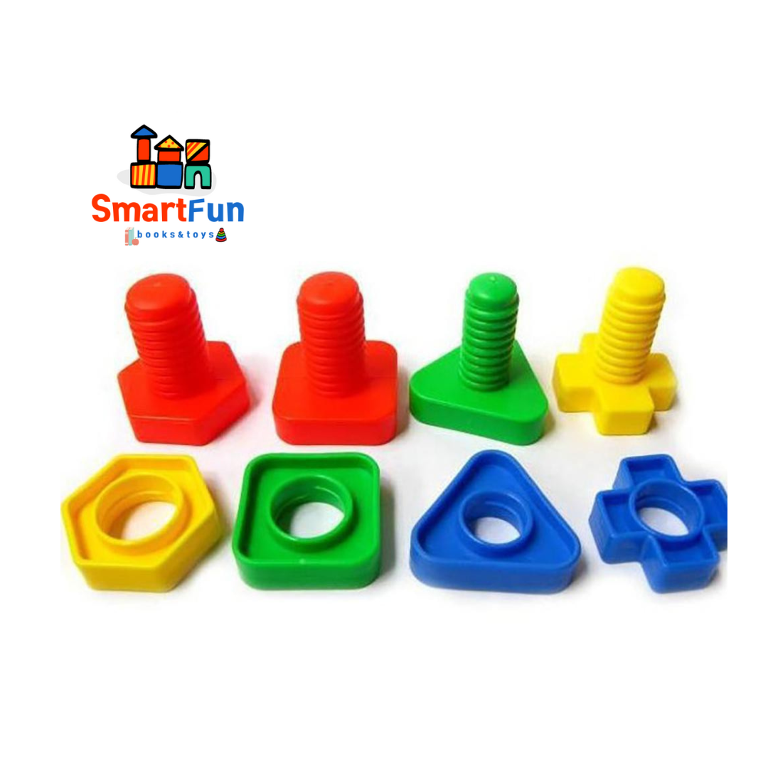 Jumbo Nuts and Bolts Fine Motor Skills Occupational Therapy Toddler