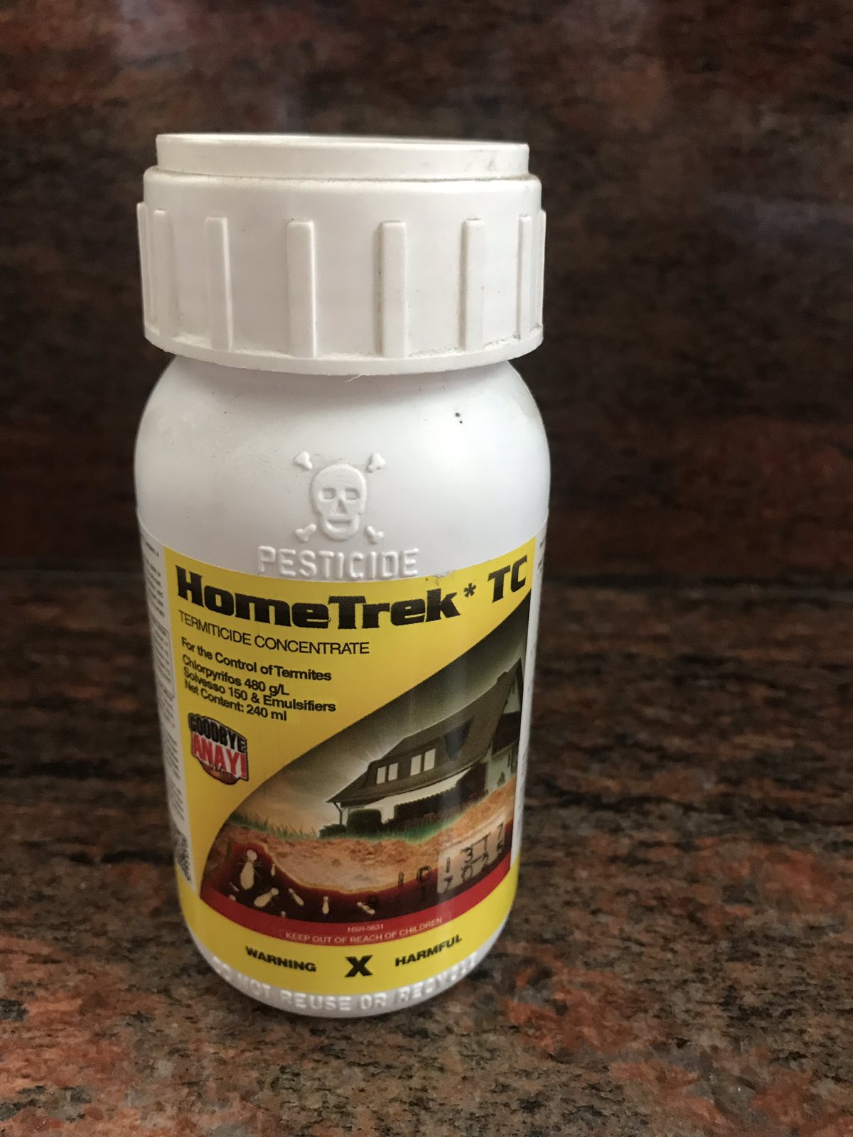HomeTrek TC termiticide concentrate 