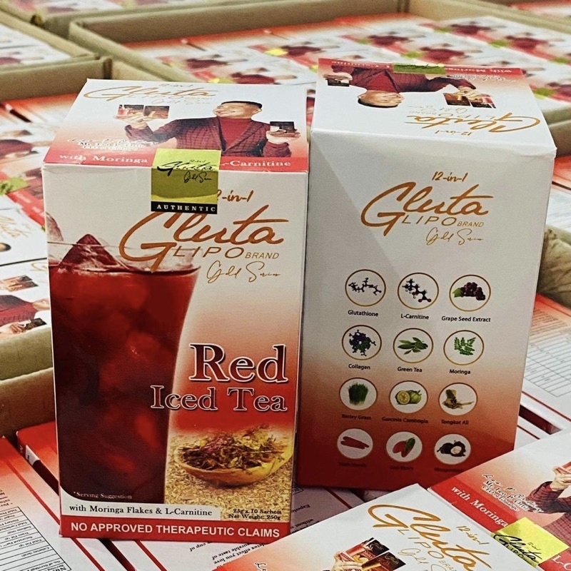 Glutalipo Gold Series Red Iced Tea Lazada PH