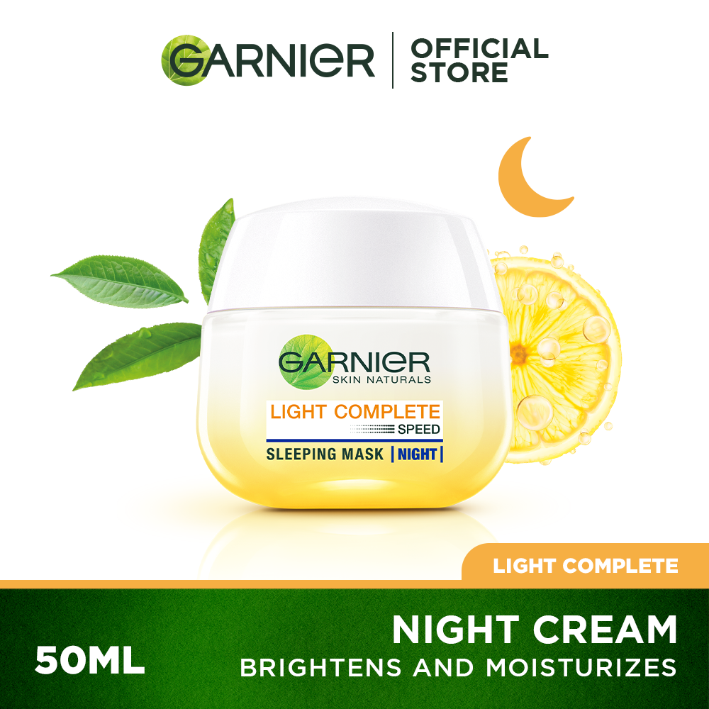 Garnier Bright Complete Brightening Night Cream Yoghurt Sleeping Mask