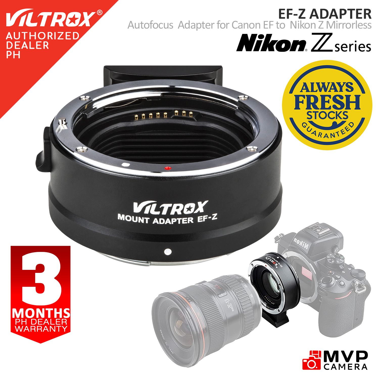 Viltrox Adattatore per obiettivo EF-FX1 Pro - acquista su Viltrox Adattatore per obiettivo EF-FX1 Pro - acquista su