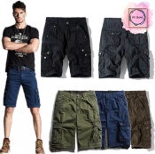 New Men Best Selling 6 Pockets Cargo Denim Shorts Cod 3004