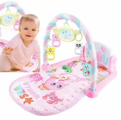 Music Piano Baby Gym Toy Bed Toddler Exercise Play Mat