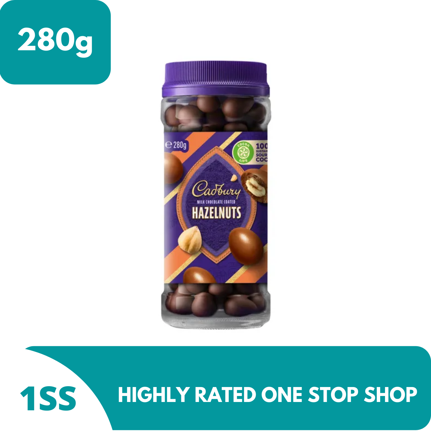 Cadbury Milk Chocolate Coated Hazelnuts 280g Lazada PH