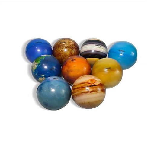 Solar System Stress Ball for Kids and Adult 11 Piece, with mesh Storing  Bag, Anti Stress Solar Planets Balls (Planet Balls)