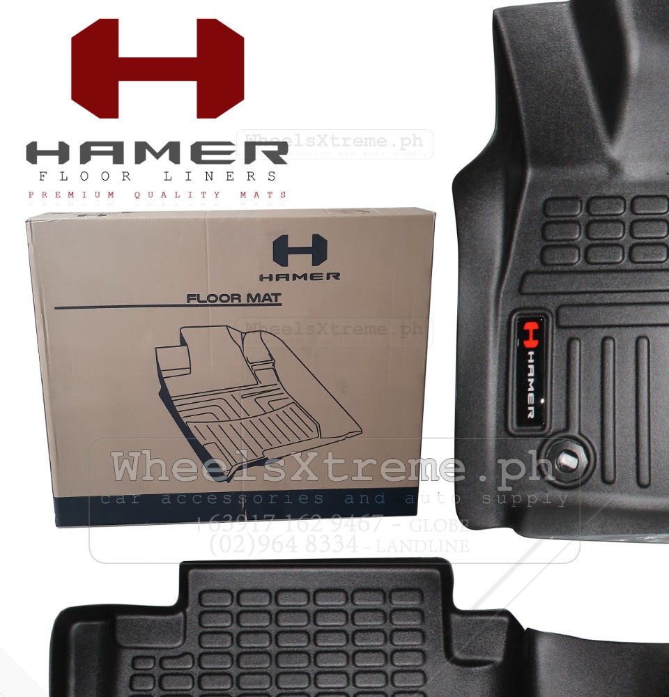 Honda CRV 4th Gen 2012 2016 1st2nd Row HAMER Deep Dish Floor Liner
