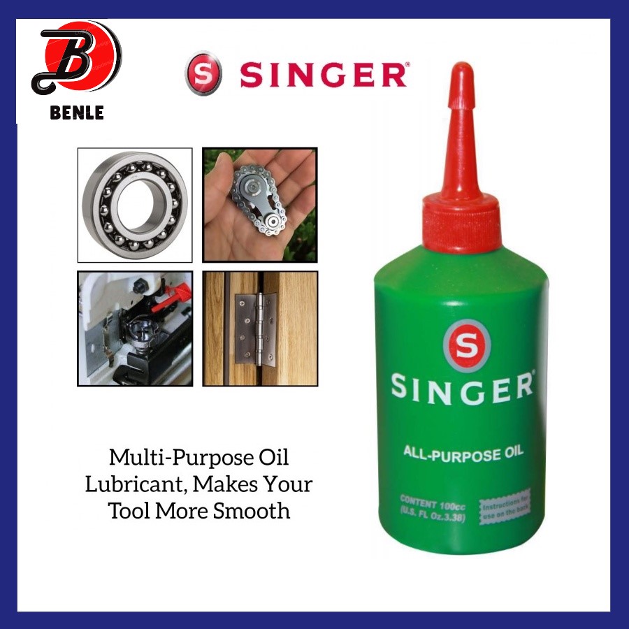 Singer All Purpose Oil 100ccSinger All Purpose Oil 100cc Lazada PH