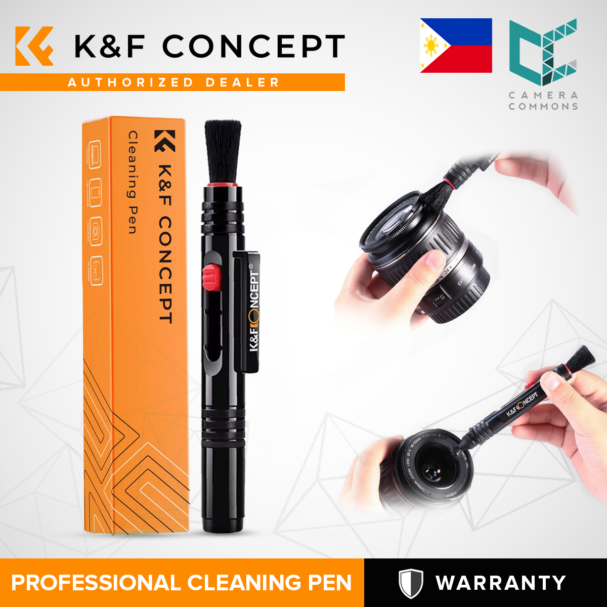 K&F Concept Professional Cleaning Pen for Optical Lenses Camera