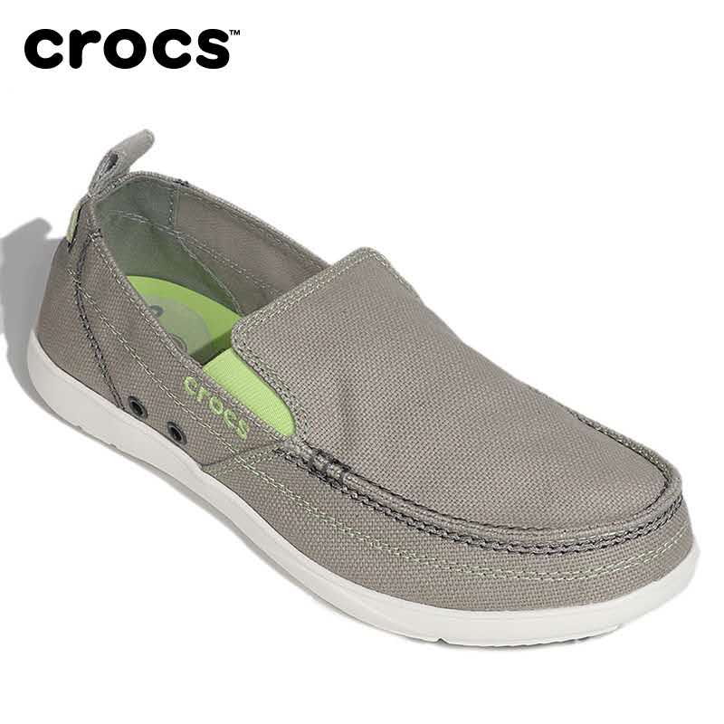 canvas croc shoes