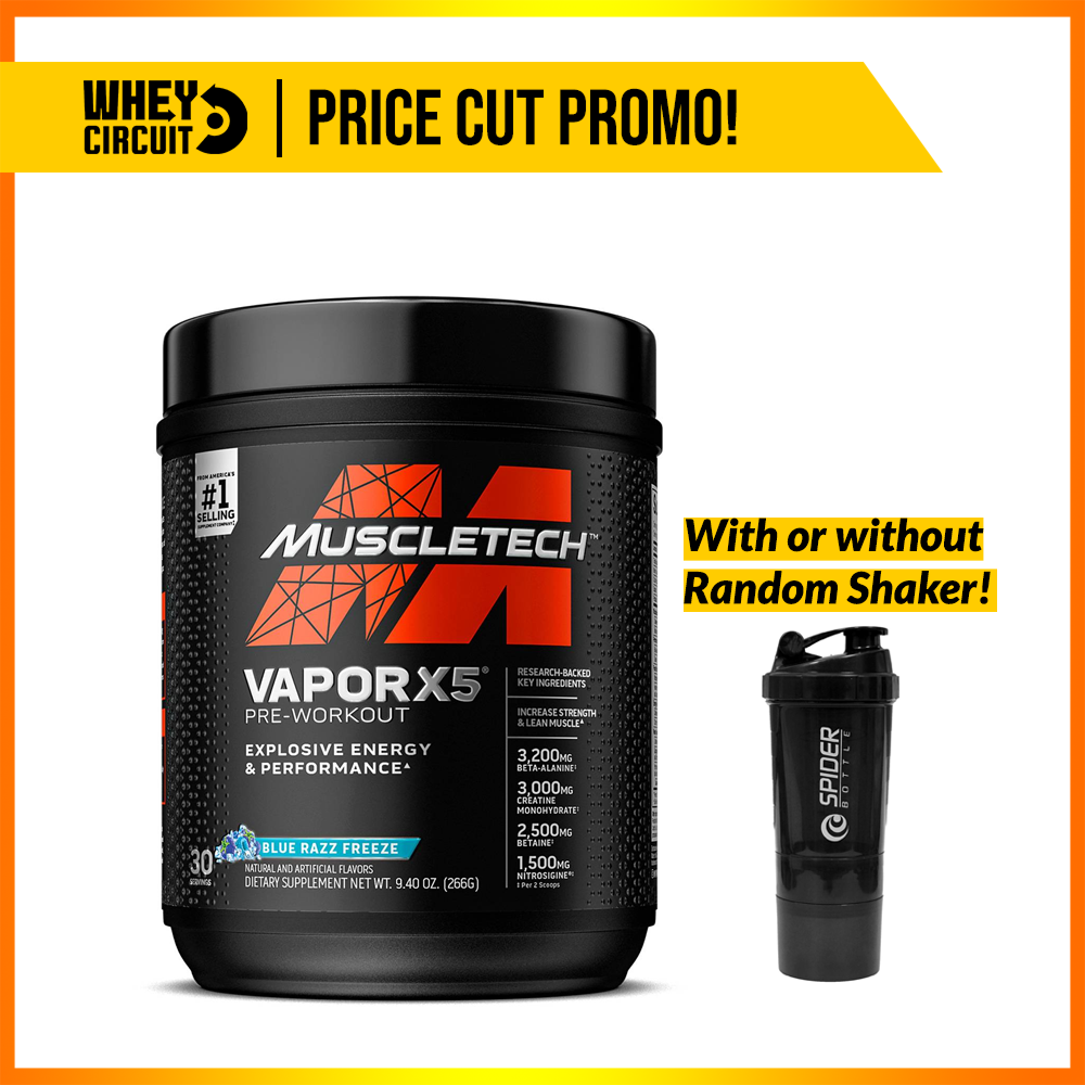 Muscletech Vapor X5 Pre-workout Explosive Energy Performance 30 ...