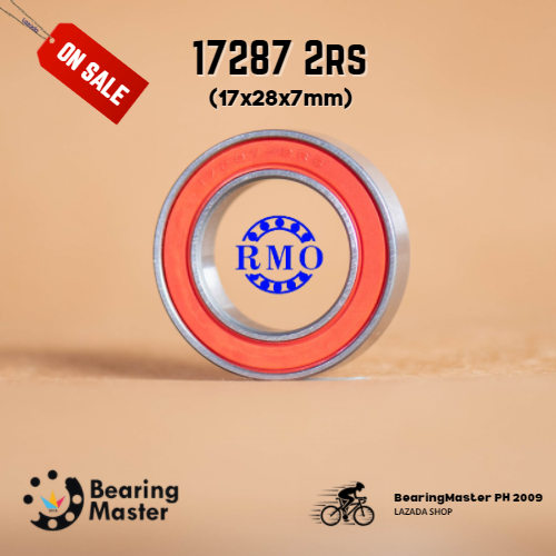 RMO 17287 2RS Highspeed and Durable Bike Bearing 17x28x7mm Lazada PH
