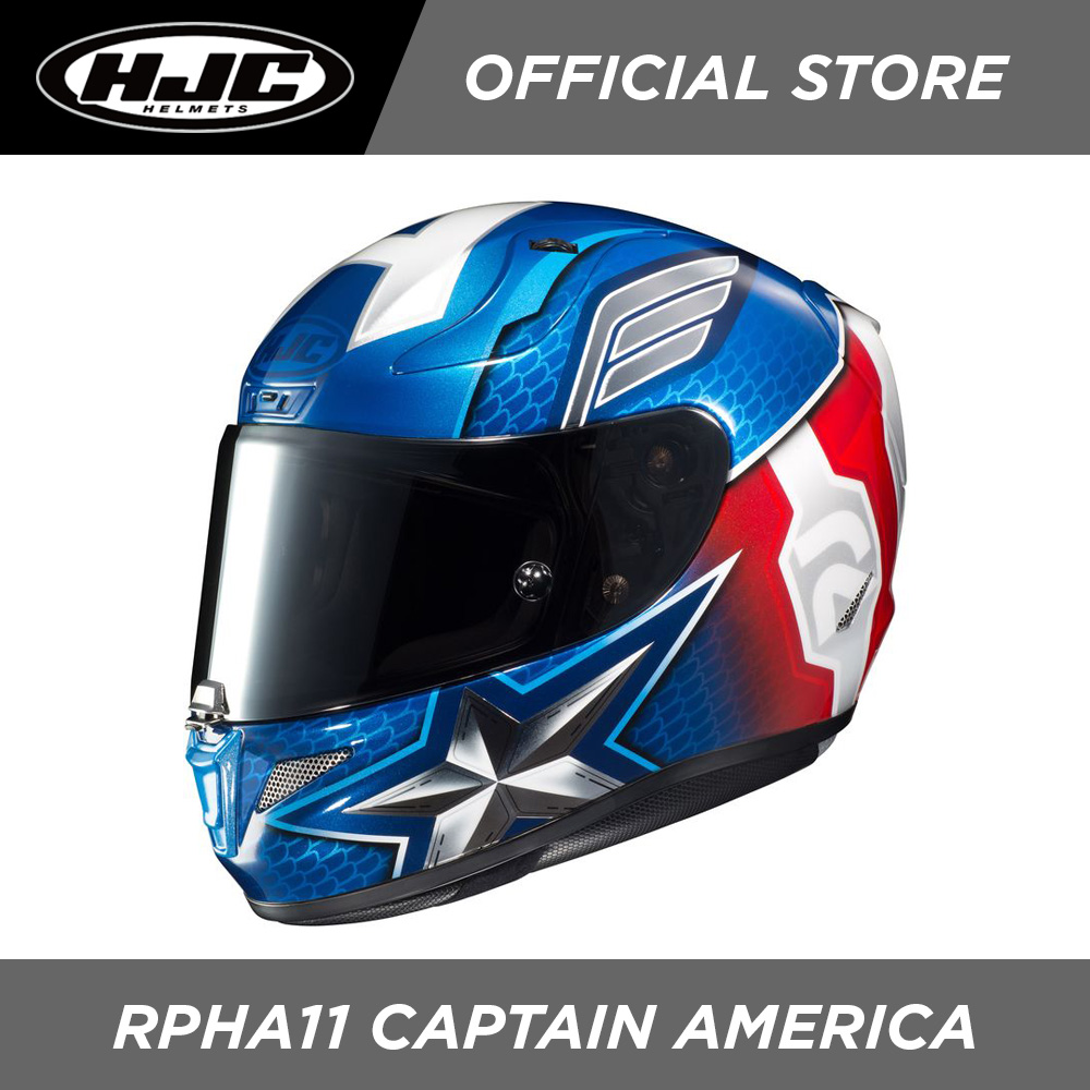 HJC Helmets RPHA 11 MAR EXCLUSIVE Cap America MC2 | Lazada PH