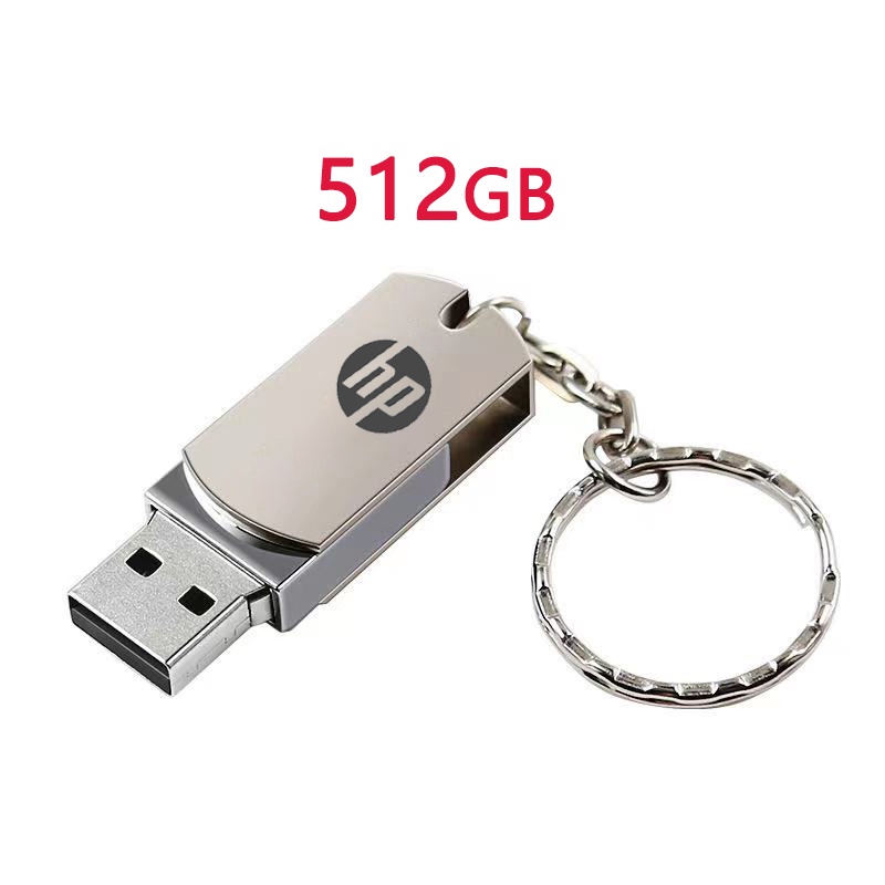 HP Pen Drive1TB 2TB USB Flash Drive USB 128GB 256GB 512GB Pendrive Stick  with Flash Drive Keychain