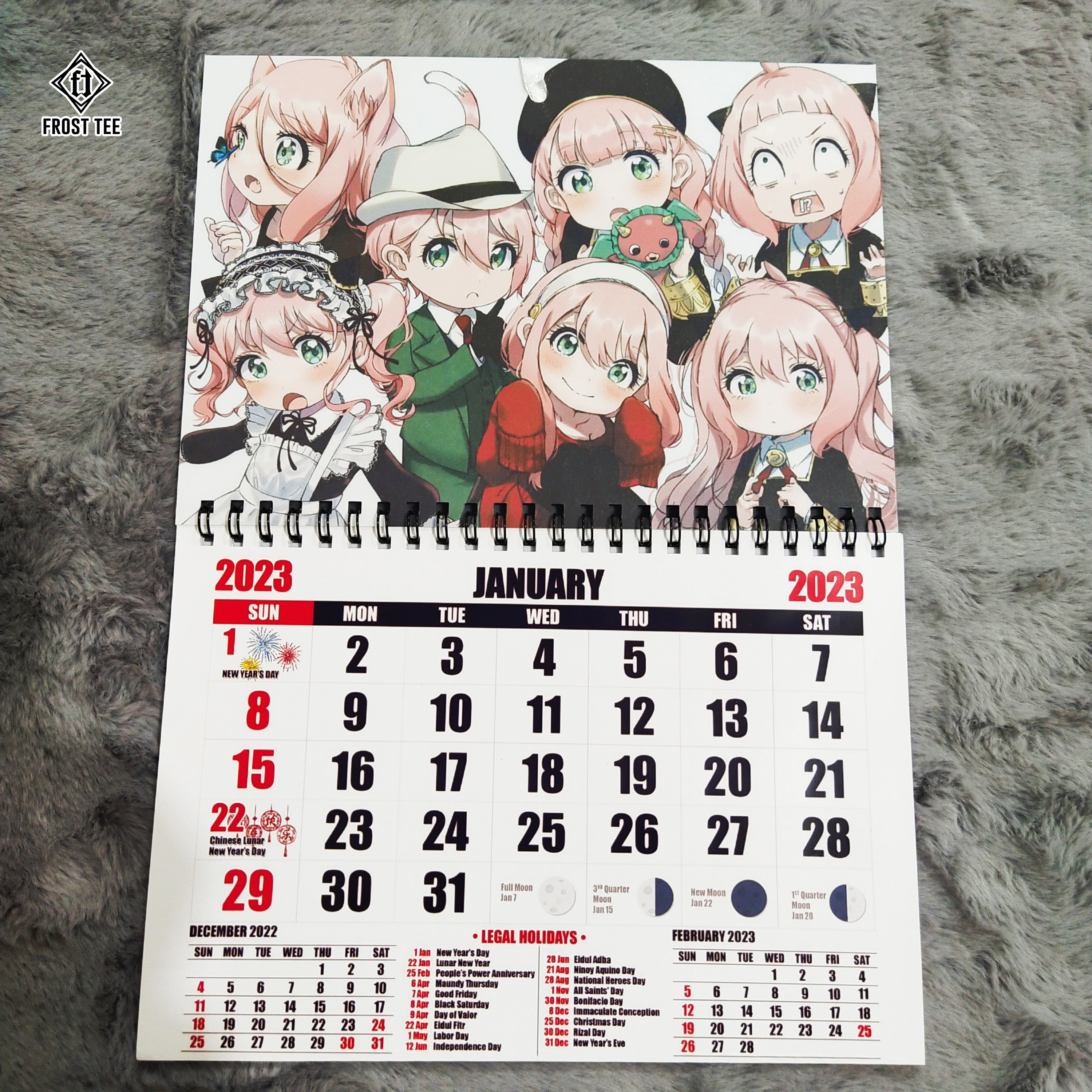 Anime Girl Calendar 2023: Calendar 2022-2023 Monthly Planner with Exclusive  illustration, Monthly Square Calendar 2023 + Bonus 8 Free Months Kalendar  Calendario Calendrier.3 : Anime, Girl: Amazon.sg: Books