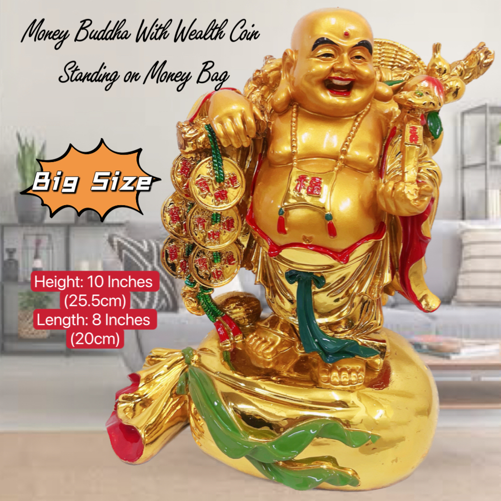 Laughing Buddha for Health Wealth Money and Good Luck, Buddha with