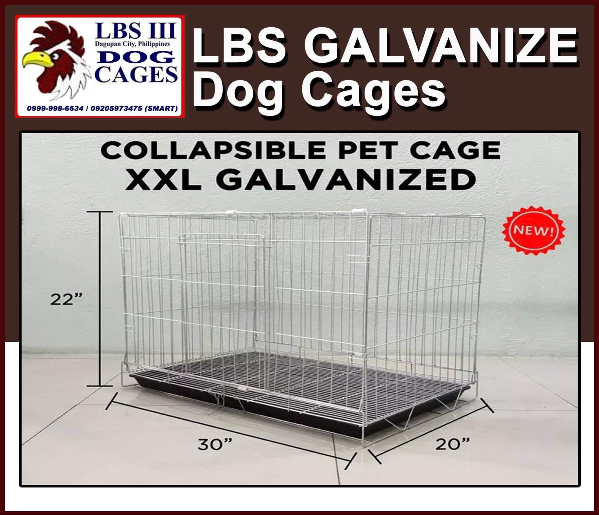 Dog Cage XXL Collapsible Galvanize lowestpriced Lazada PH
