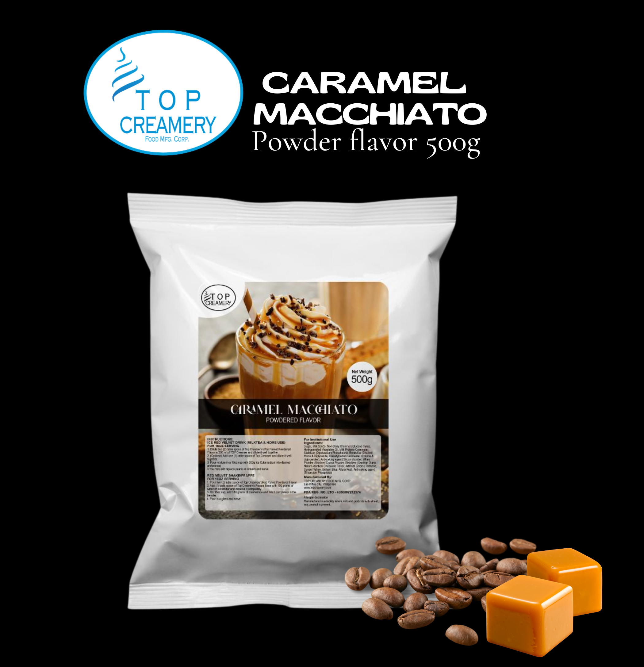 CARAMEL MACCHIATO POWDER 500 grams Lazada PH