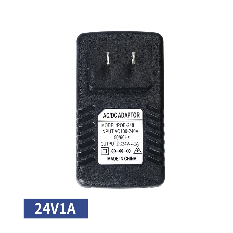 Power Supply POE Injector Adapter AC 110V240V to DC 12V 15V