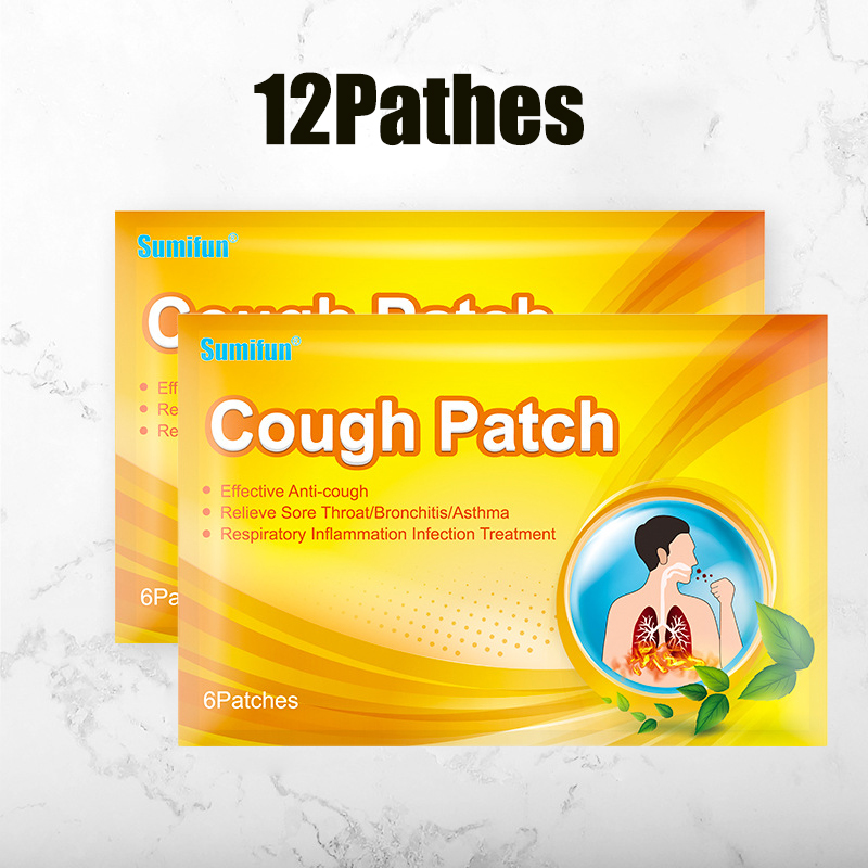 Sumifun NoCough Relief Patch No Cough Organic Herbal 12 hours Cough