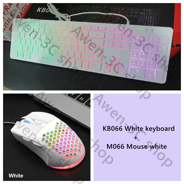 INPLAY KB066 Keyboard USB Smooth Touch keyboard 104 key Wired Silent ...