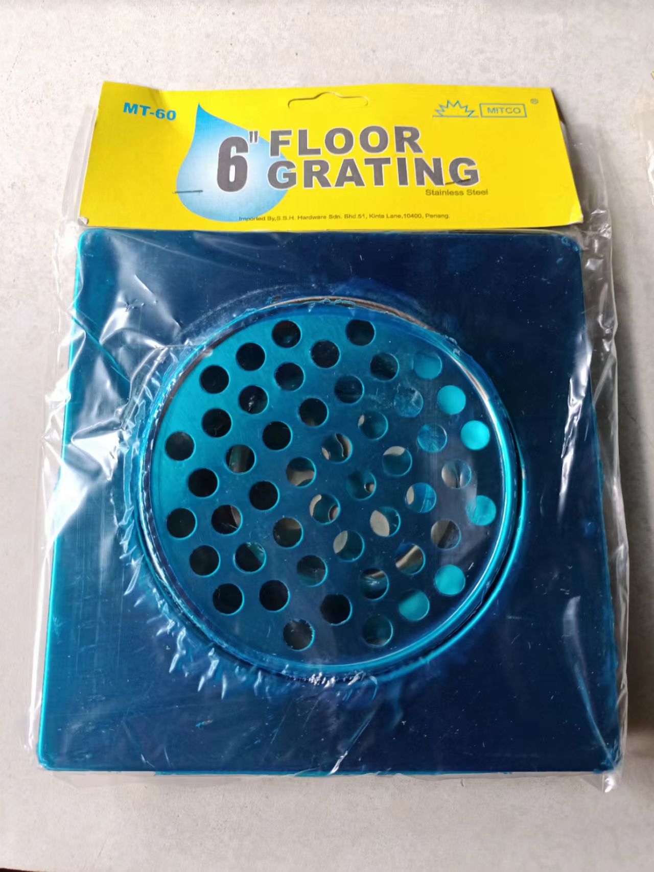 MT60 FLOOR STRAINER 6X6 / PER PC Lazada PH