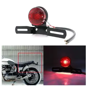 motorcycle brake light license plate frame