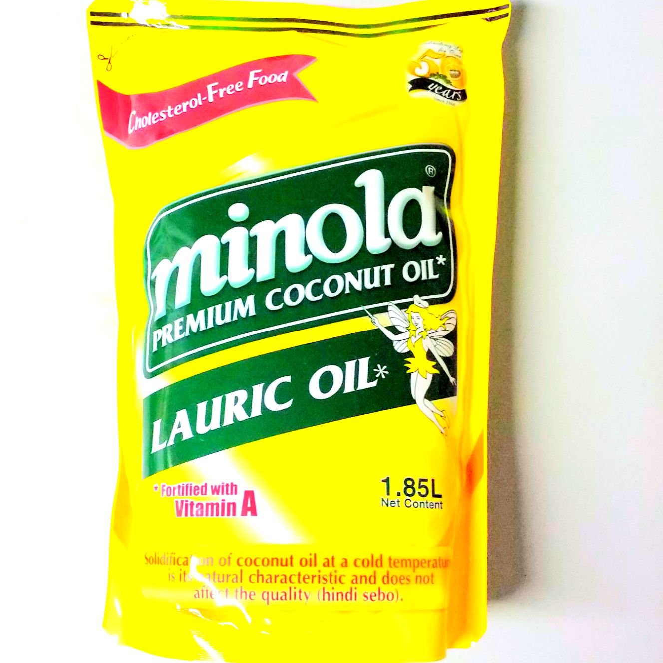 Minola Premium Coconut Oil 1.85 Liters Lauric Oil Fortified with ...