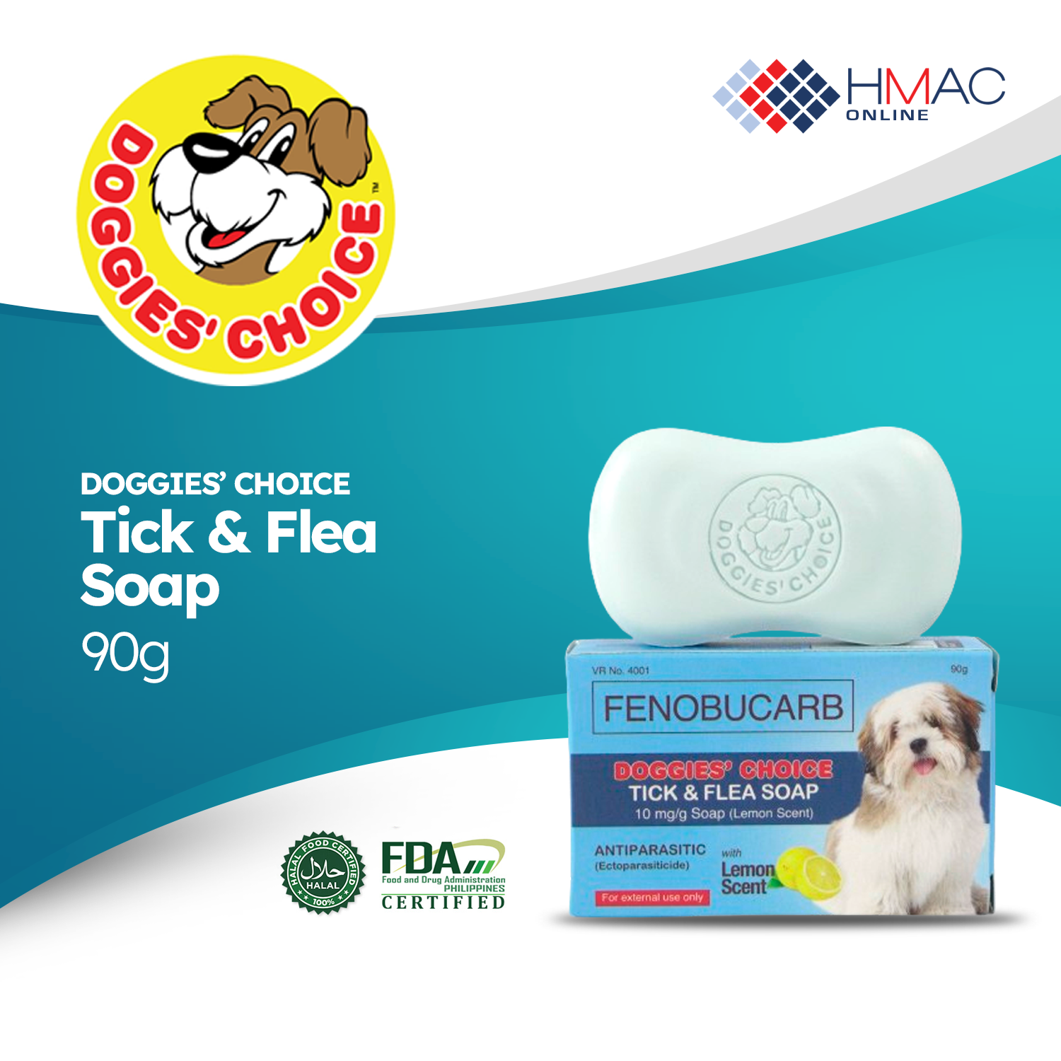 Doggies Choice Galis In Dogs Doggies' Choice Tick Flea Medicated Soap 90g  Lazada PH