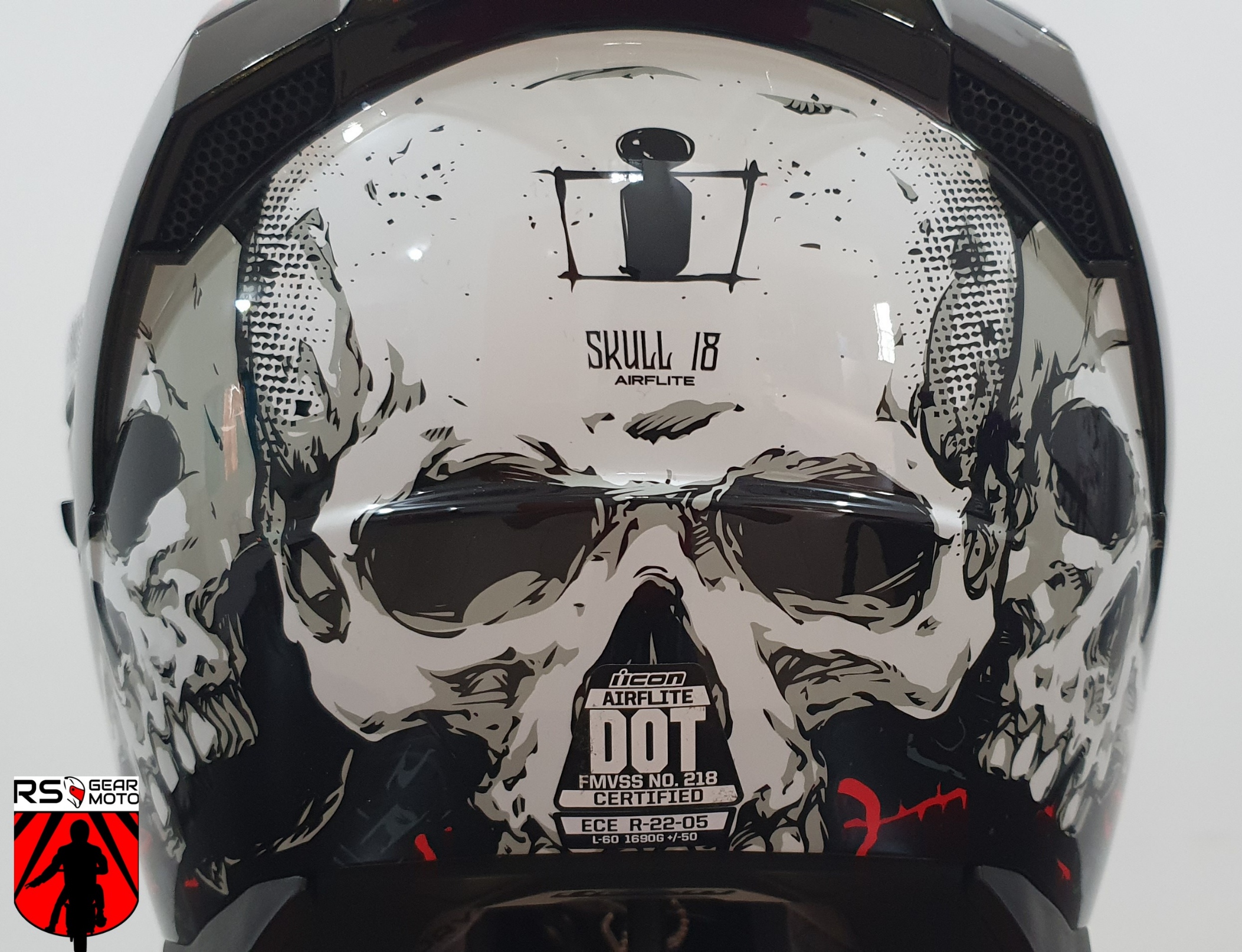 Icon Airflite Skull18 Helmet | Lazada PH