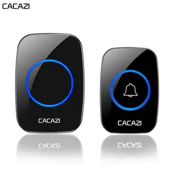 CACAZI AC 100-240V wireless doorbell 