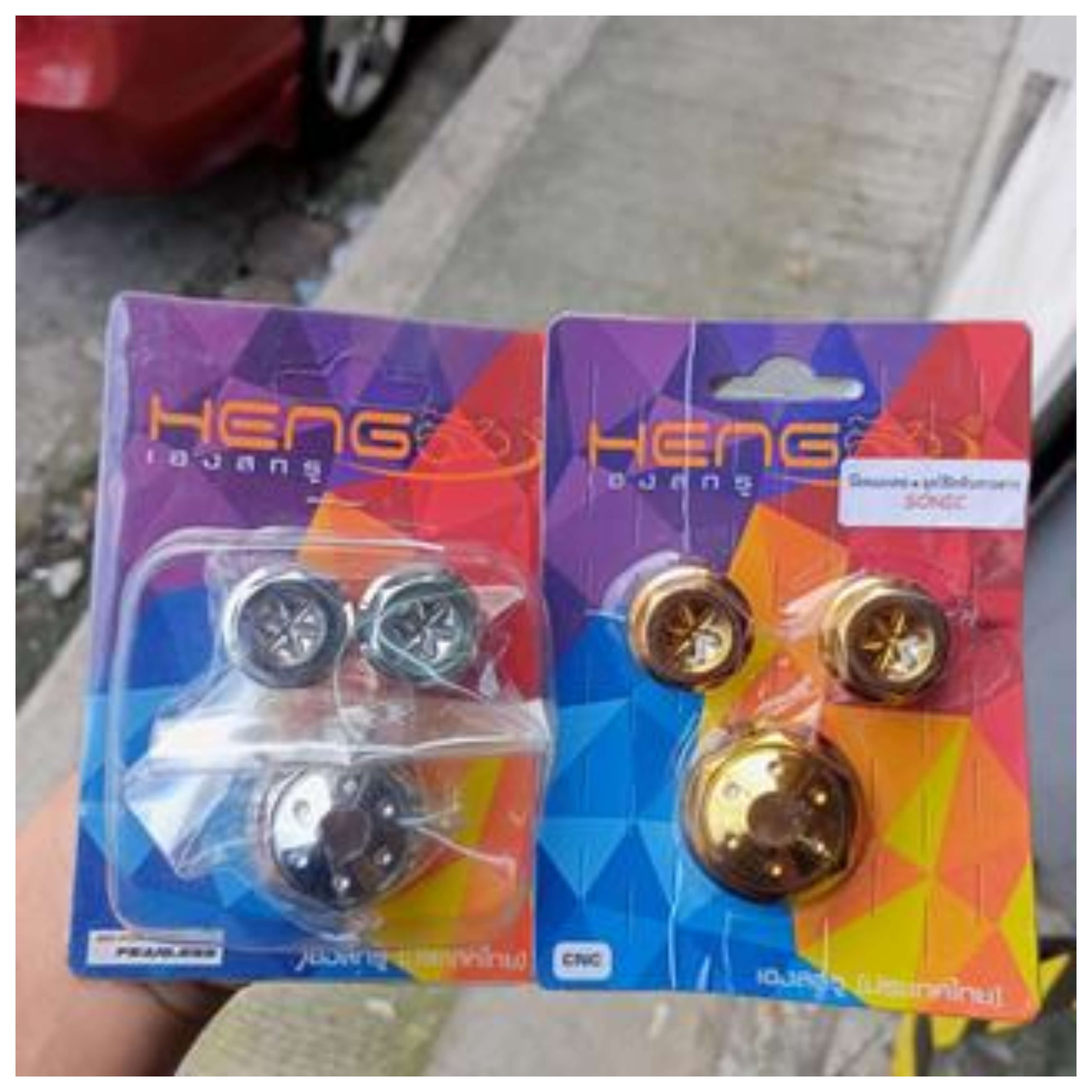 HENG CENTER NUT & INNER TUBE RS 125 / RS 150 / XRM 110 / XRM 125 FI