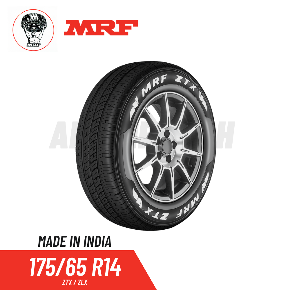 MRF Tire 175/65 R14 82H (Made in India) Heavy Duty Tires B2