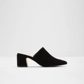 aldo white mules