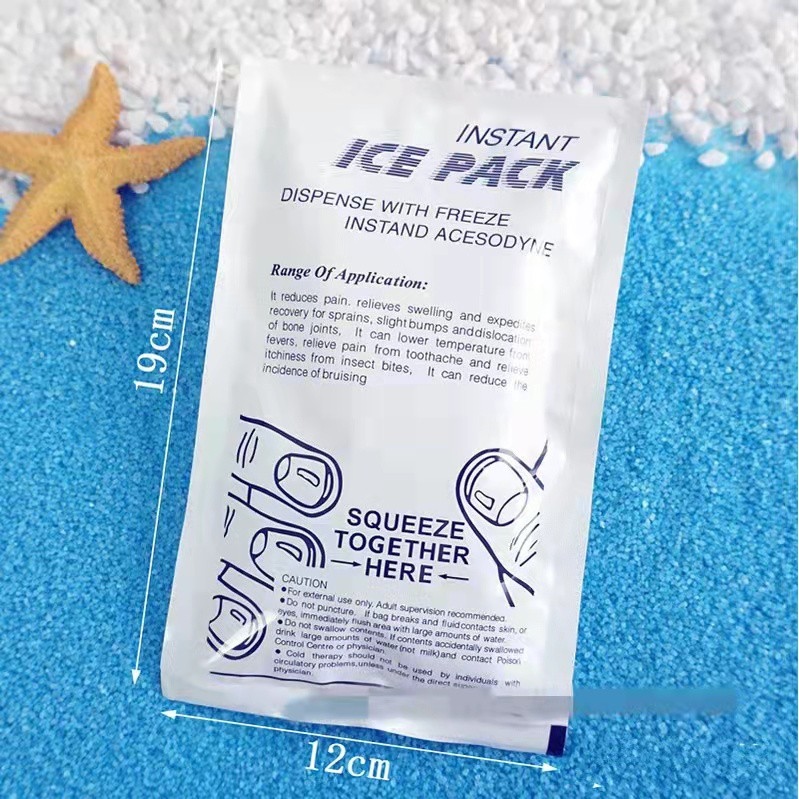 ۩ Instant ice pack Cold Compress Ice Pack First Aid Kit Long Lasting