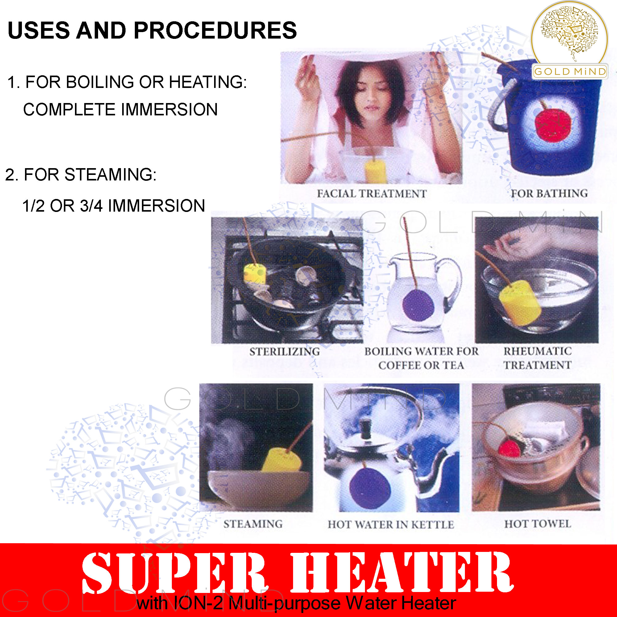 Super Heater Multi:purpose Deep Well & Nawasa Water Heater HNF - Gold Mind  Everyday Low Price