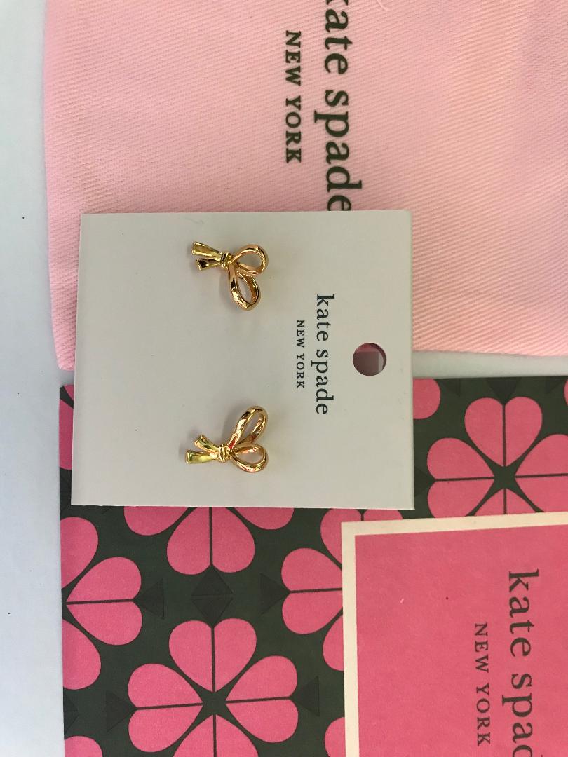 Authentic Kate Spade New York Earrings/accessories/Jewelry *all tied up  studs earrings* | Lazada PH