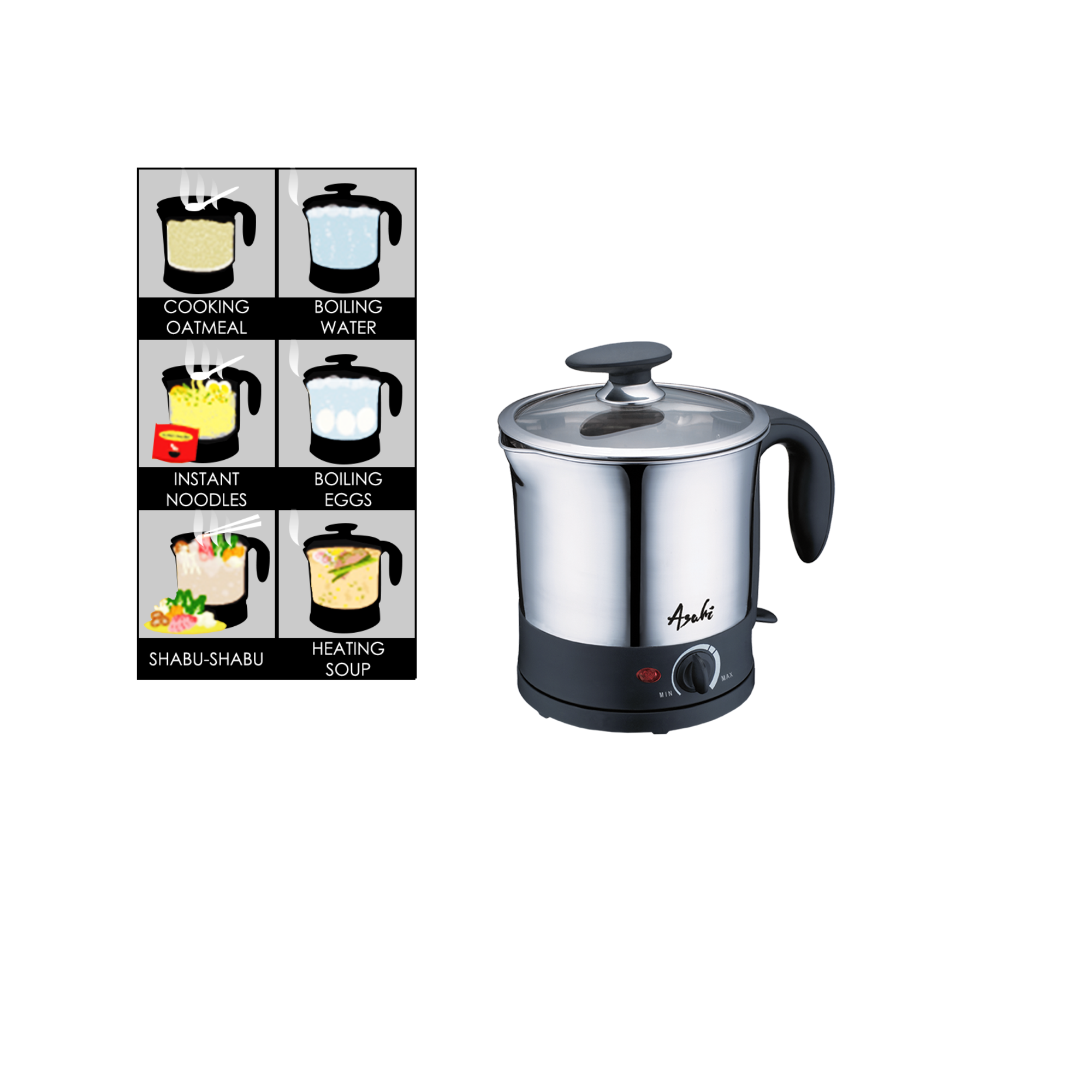 Asahi EK 151 Electric Multi Cooker Lazada Lazada PH