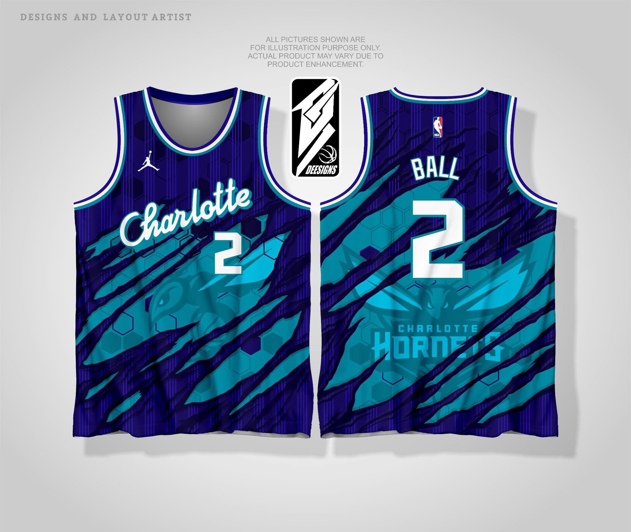 Shop Charlotte Hornets Terno Jersey with great discounts and