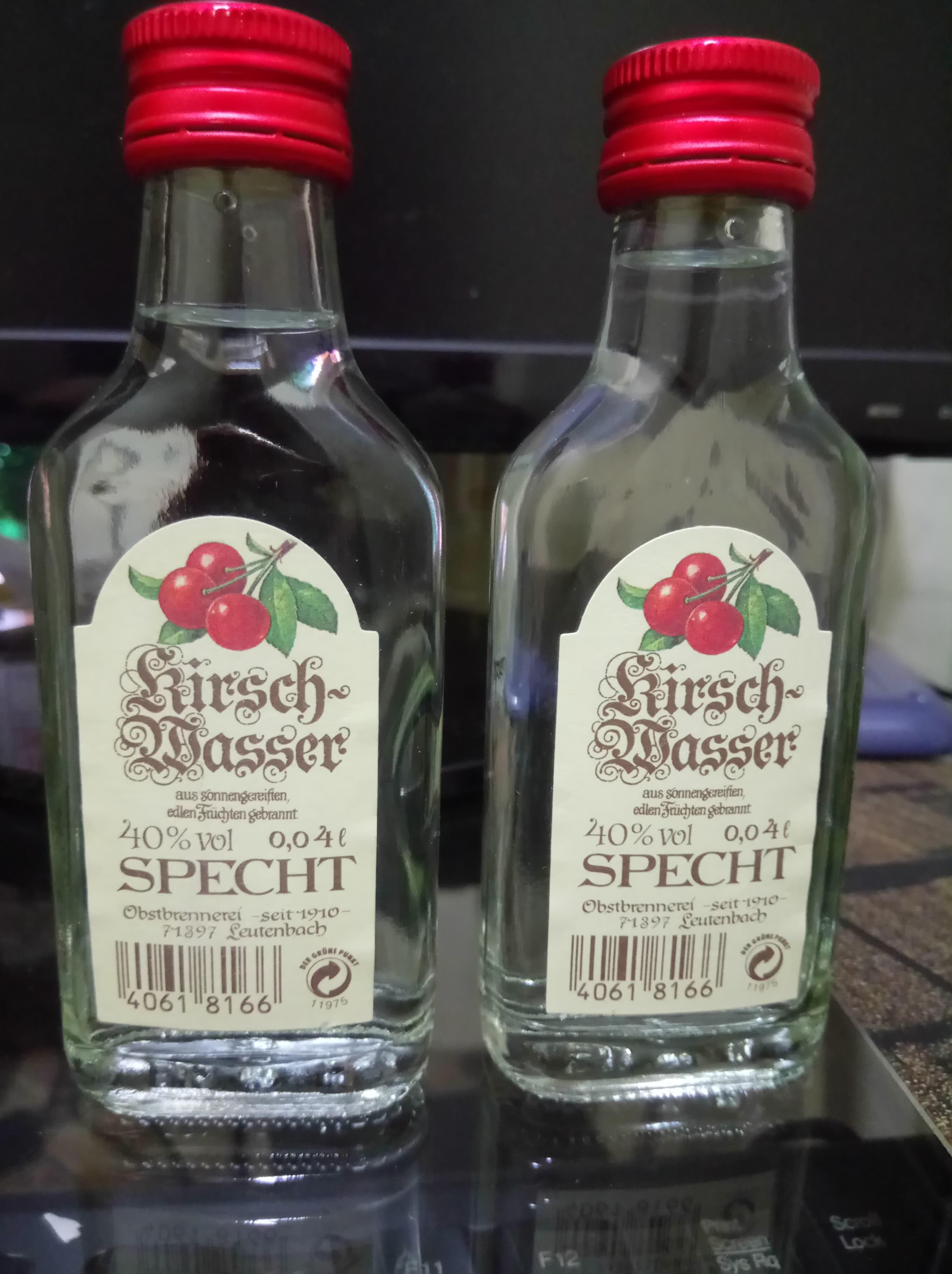Specht Kirschwasser Mini 40 vol. 40ml review and price