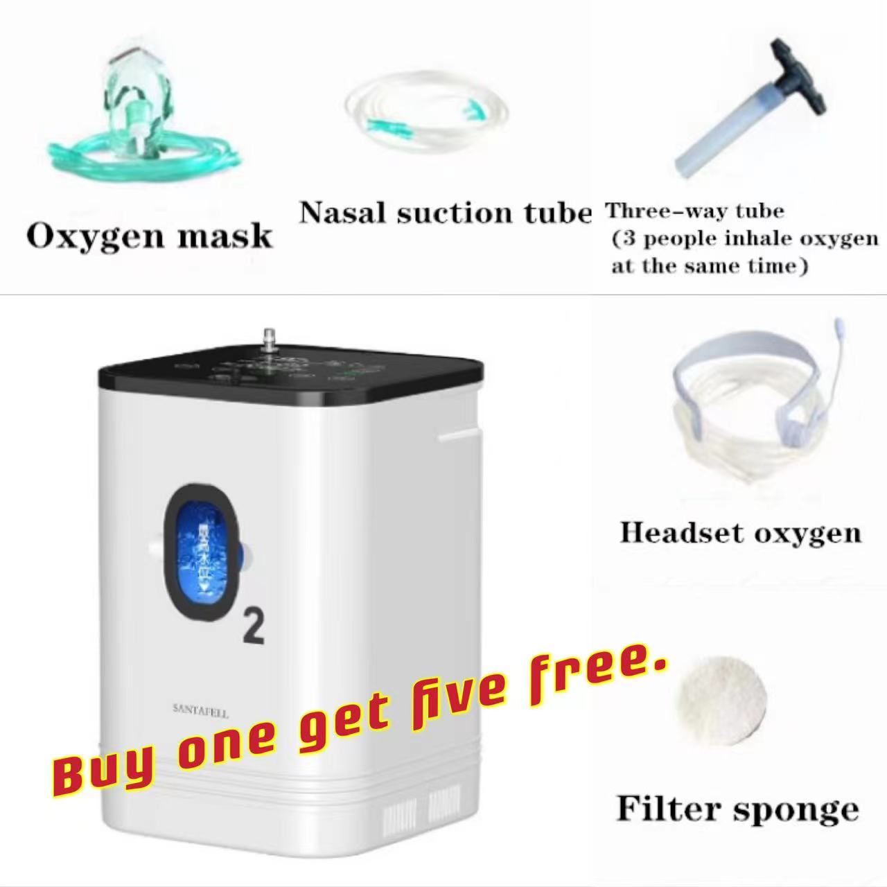 Home Use 7l Oxygen Concentrator Machine Portable Oxygen Generator Lazada Ph 9088