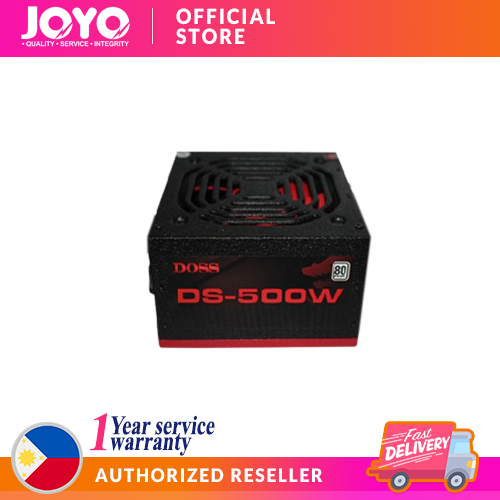 Doss Ds W Atx Switching Power Supply W Box Black Lazada Ph