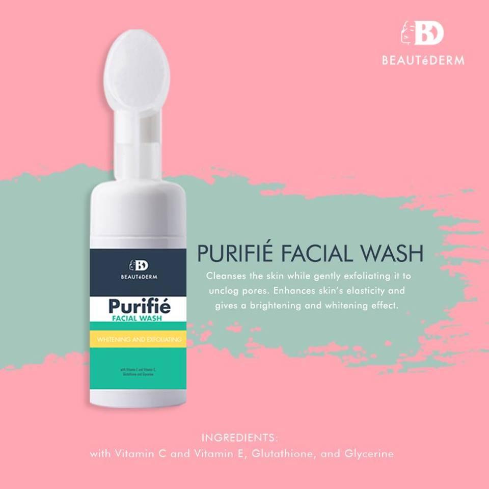 Beautederm Purifie Facial Wash with Pump Brush review and price