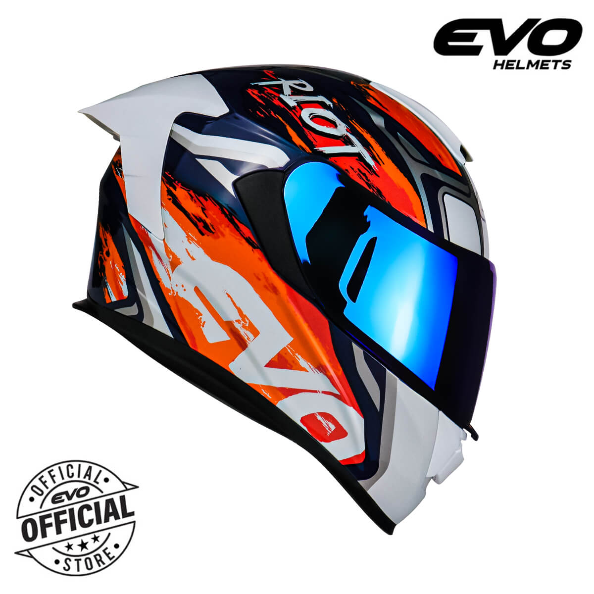 EVO GT-PRO Riot Dual Visor Full Face 
