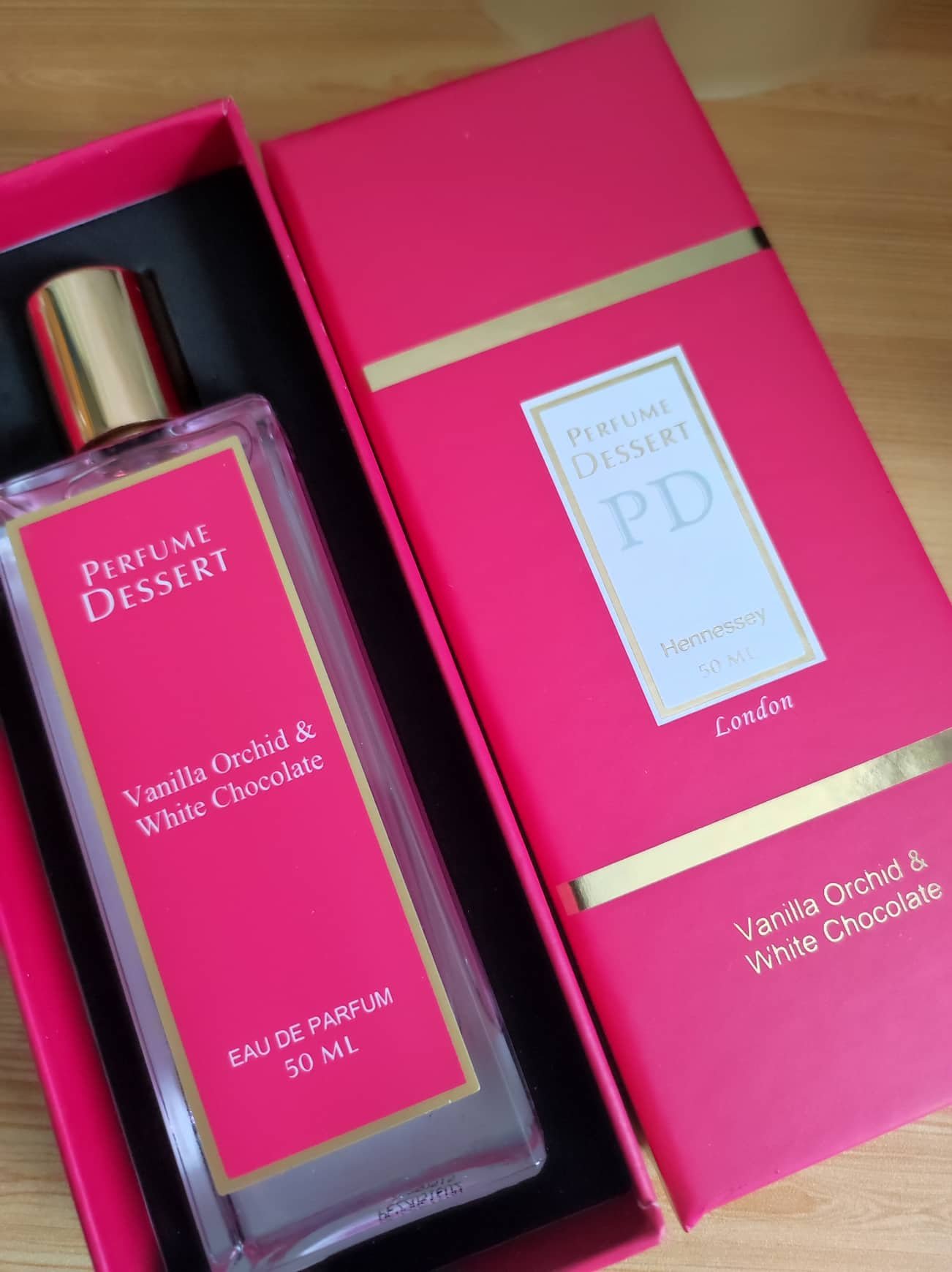 RM AUTHENTIC Perfume Dessert from London VANILLA ORCHID & WHITE