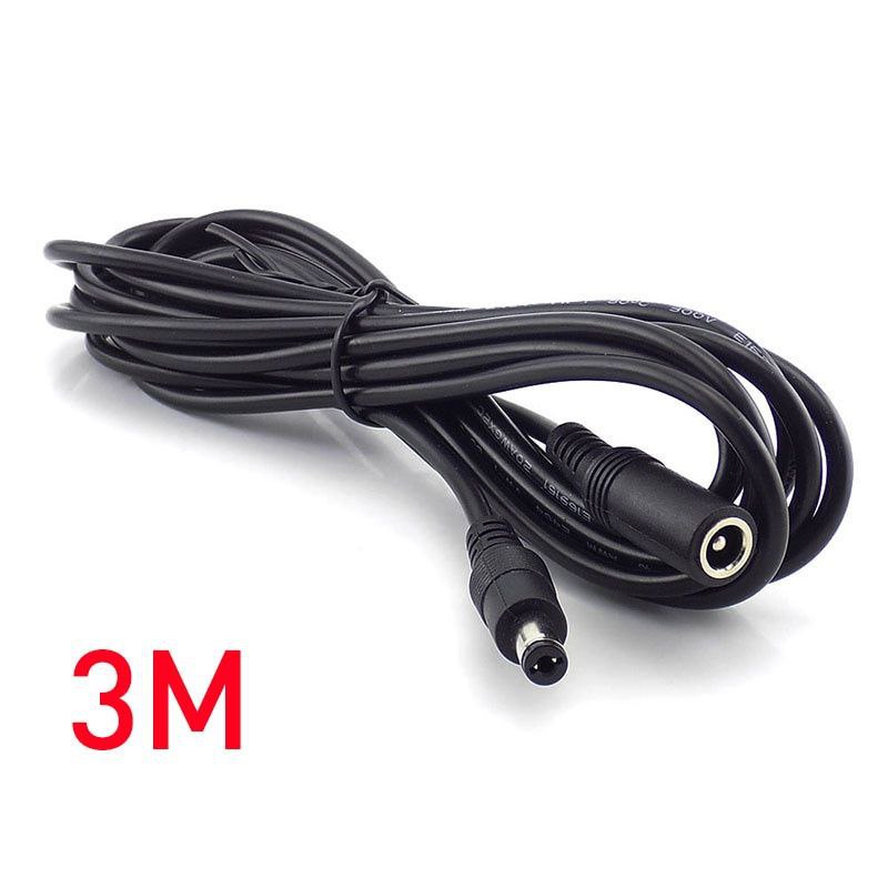 12v Dc Power Supply Wire Extension Cable 55mm21mm Male Female Power Cord Cable Extend Wire 6085