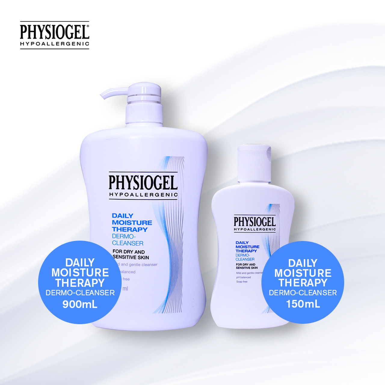 Physiogel Daily Moisture Therapy Cleanser 900ml for Dry, Sensitive Skin