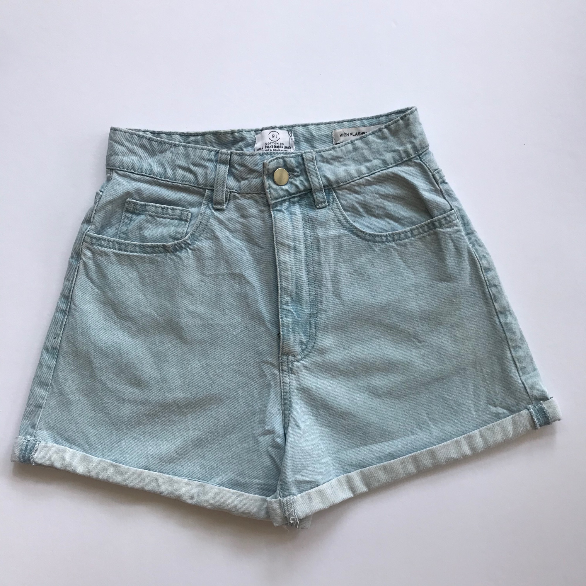 the flashback high rise shorts