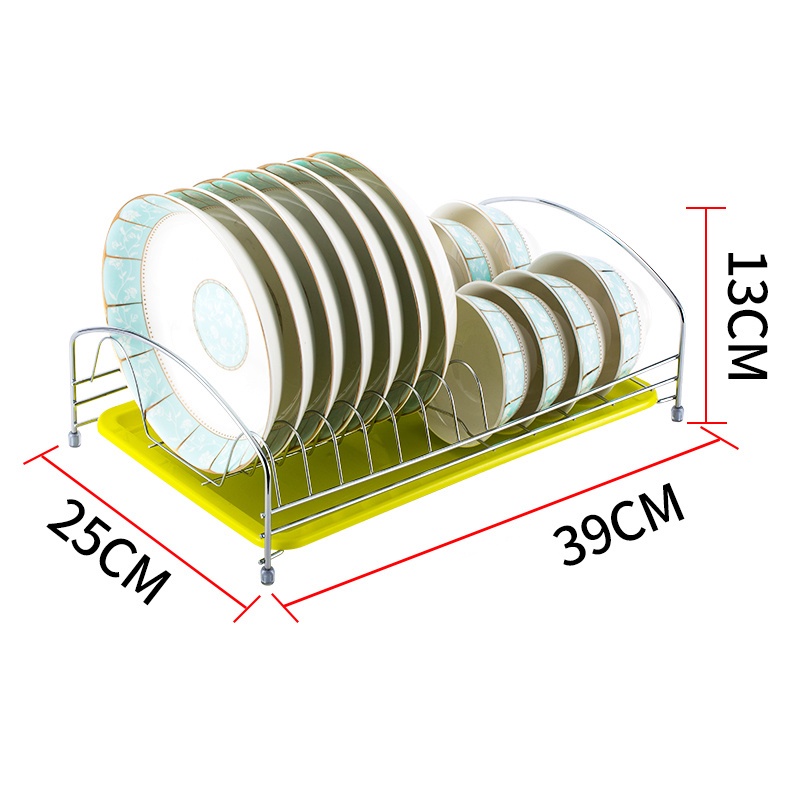 3layer stainless steel kitchen shelf rack, dish storage rack