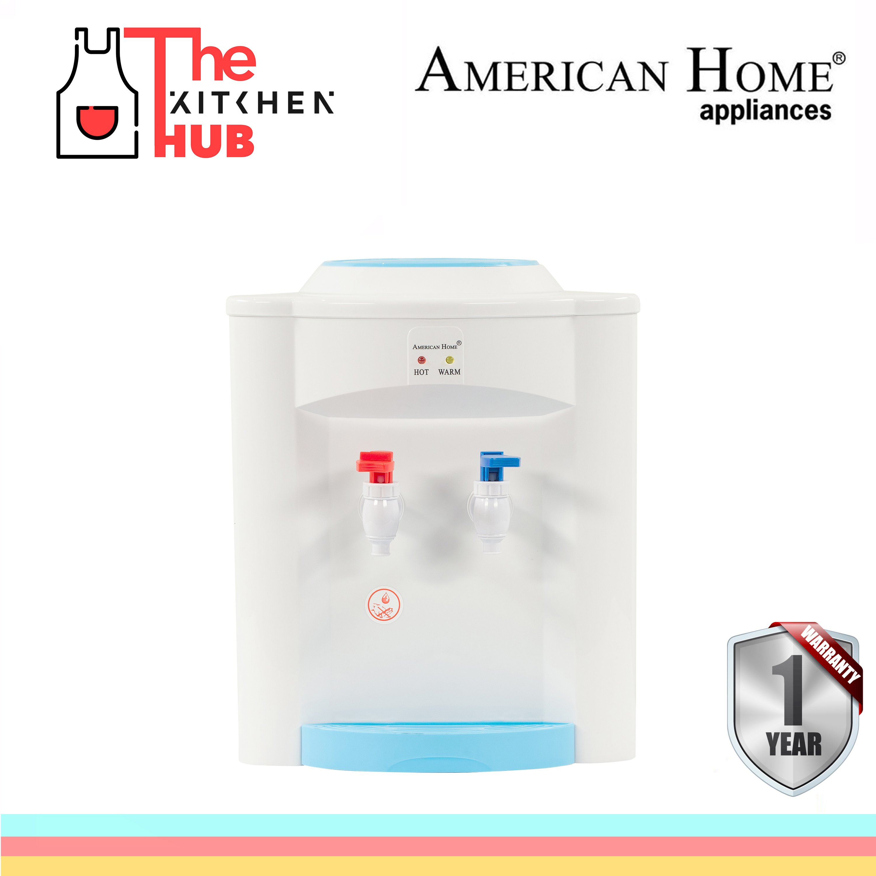 American Home Water Dispenser Table Top Hot Warm Ah20 M22hnt Lazada Ph