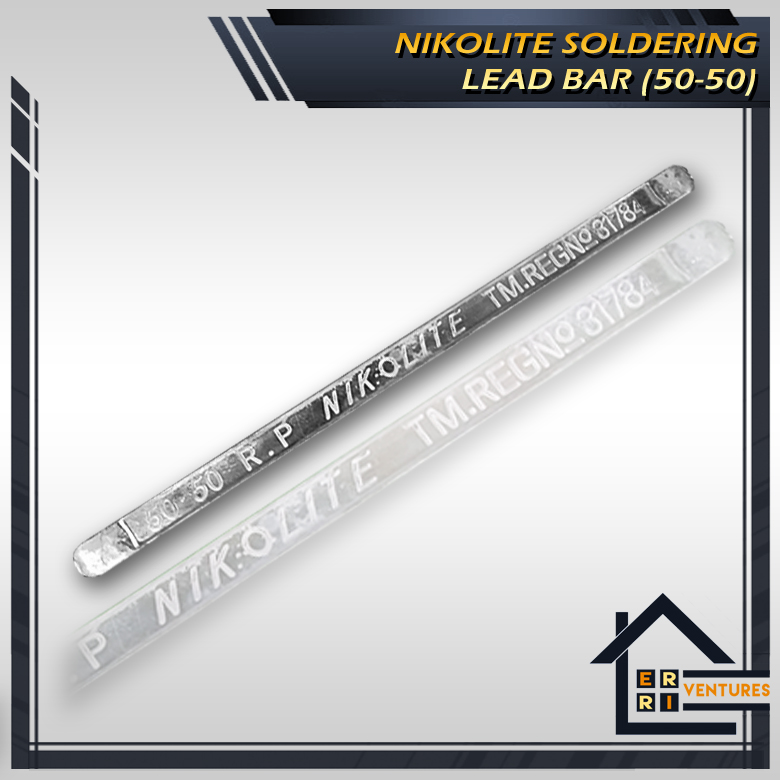 Nikolite Soldering Lead Bar (5050) Lazada PH